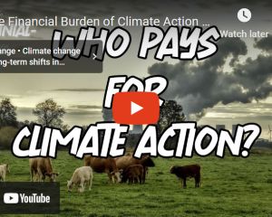 Who pays for climate action??